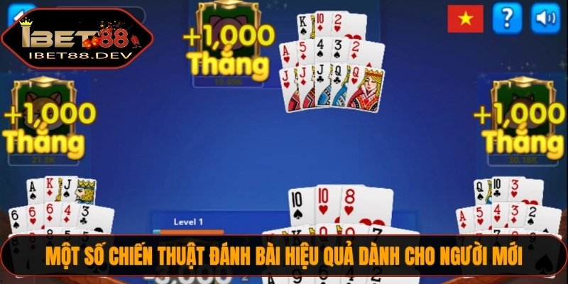 Một số chiến thuật đánh bài hiệu quả dành cho người mới