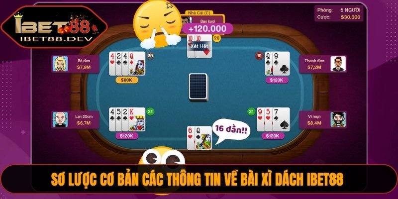 Sơ lược cơ bản các thông tin về bài xì dách IBET88 